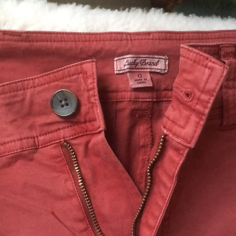 LUCKY BRAND red culottes! - Picture 5 of 7